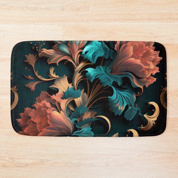 Item preview, Luxury Floral Pattern Digital Painting designed and sold by CodeAndColors.