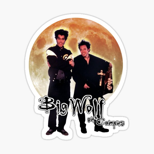 Vista previa del artículo con la obra «Wereguy y Goth Bestie», diseñado y vendido por DixxieMae.
