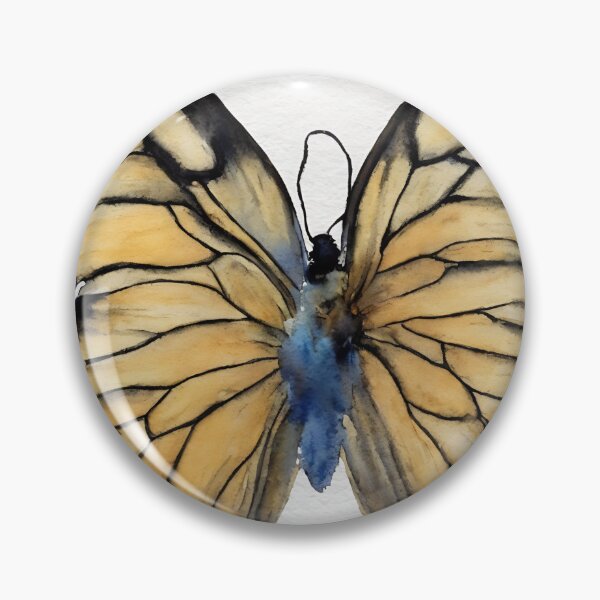 Artikelvorschau, Butterly highly detailed watercolor painting entworfen und verkauft von DrawItOnce.