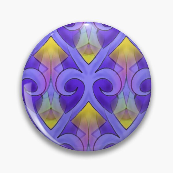 Item preview, Purple yell decor 03 designed and sold by Ghazron.