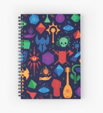 Cuaderno de espiral DnD para siempre - Color