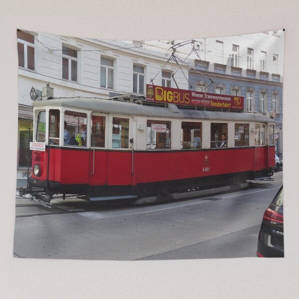 Item preview, Vienna M-tram 4101 at Schlachthausgasse designed and sold by Rorymacve.