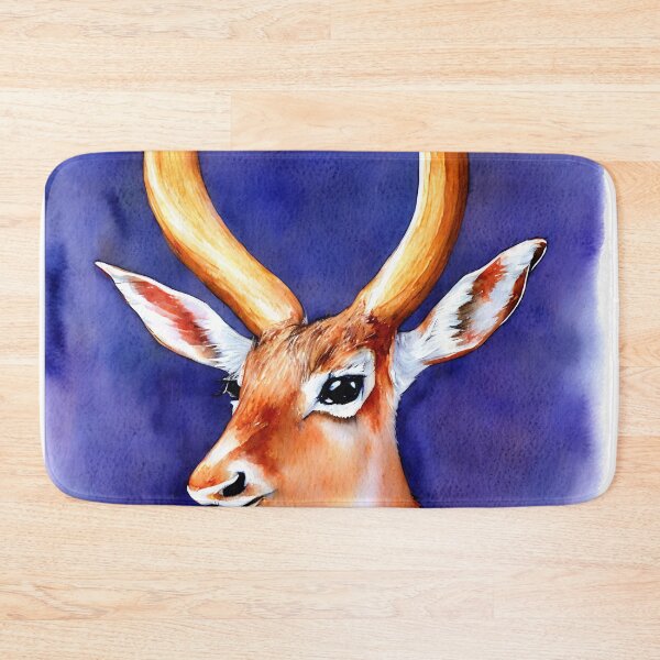 Artikelvorschau, Antelope highly detailed watercolor painting entworfen und verkauft von DrawItOnce.