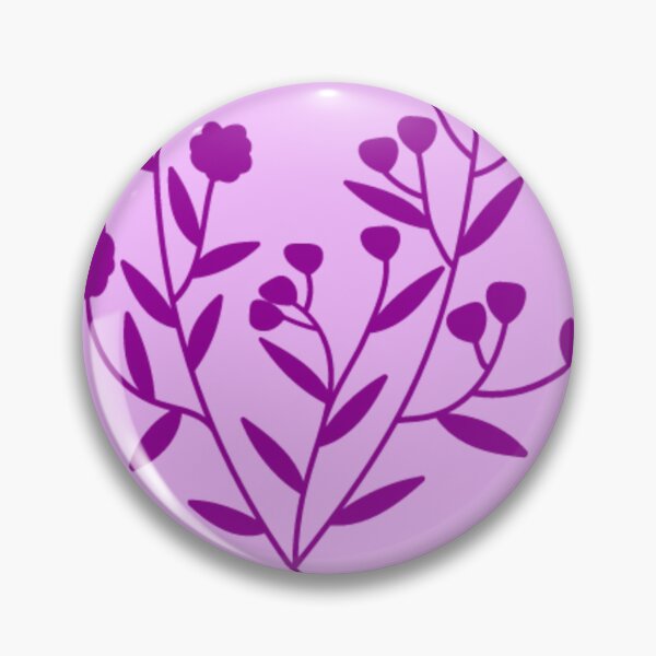 Item preview, Purple Flower Silhouette designed and sold by Burnout (⌣_⌣).