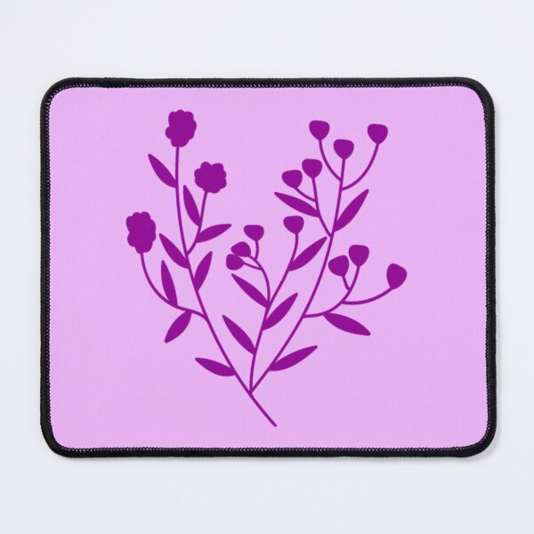 Item preview, Purple Flower Silhouette designed and sold by Burnout (⌣_⌣).