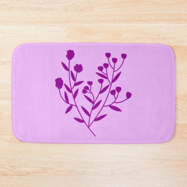 Item preview, Purple Flower Silhouette designed and sold by Burnout (⌣_⌣).