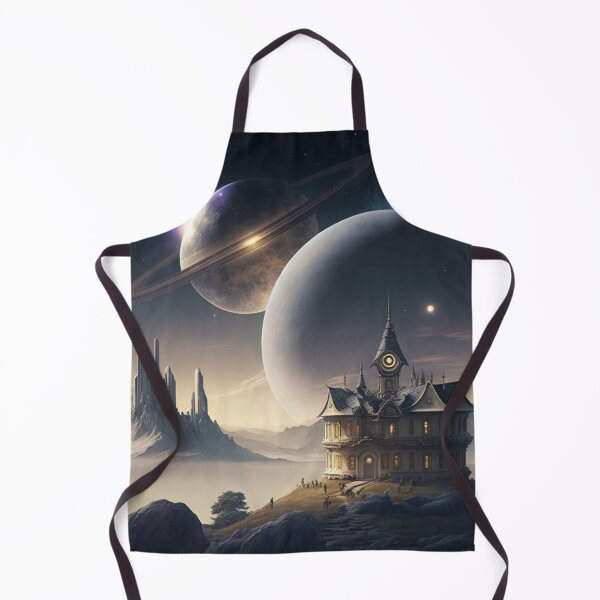 Item preview, Fantasy daily life on saturn and Saturn's rings designed and sold by Palteeshop.