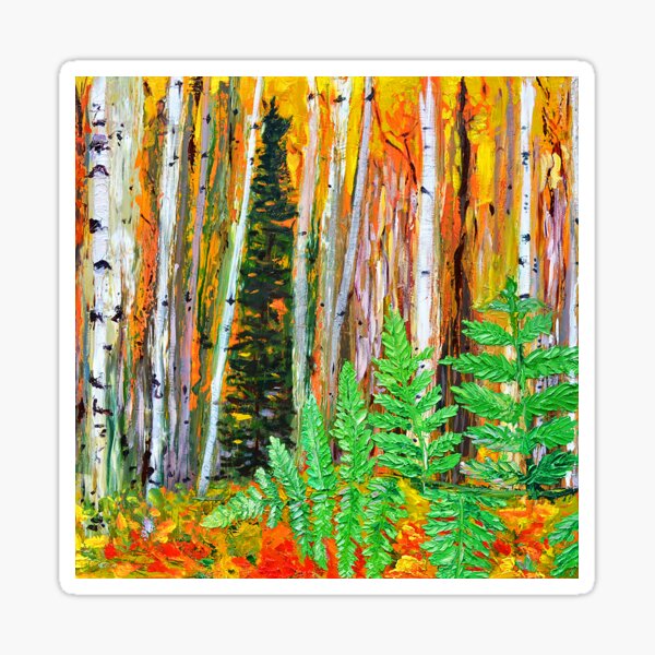 Birch Sticker