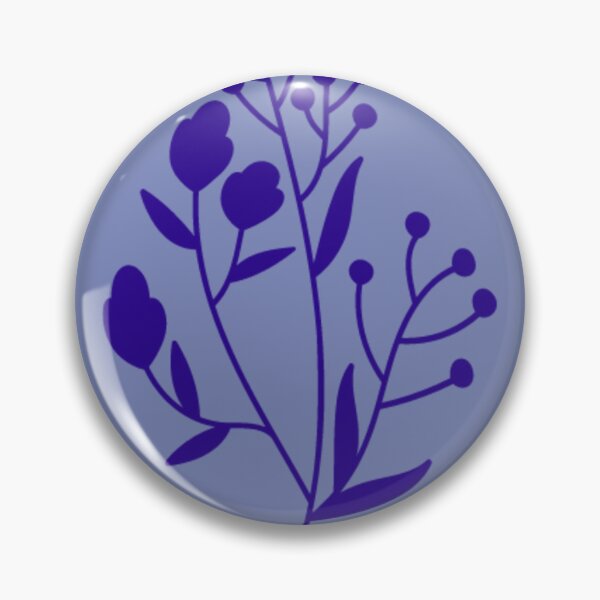 Item preview, Blue Flower Silhouette designed and sold by Burnout (⌣_⌣).