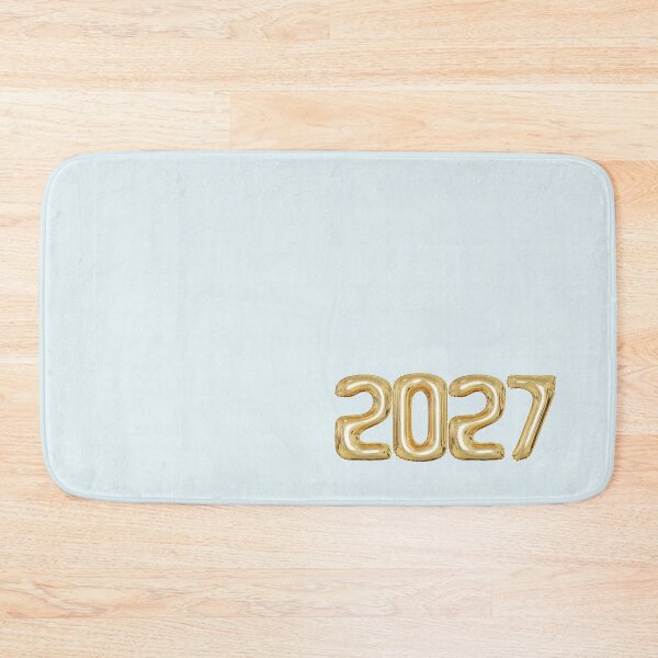 Item preview, 2027 Year Gold Foil Balloon Style designed and sold by teeworthy.