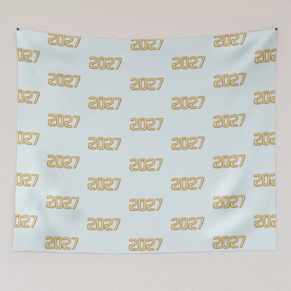 Item preview, 2027 Year Gold Foil Balloon Style designed and sold by teeworthy.