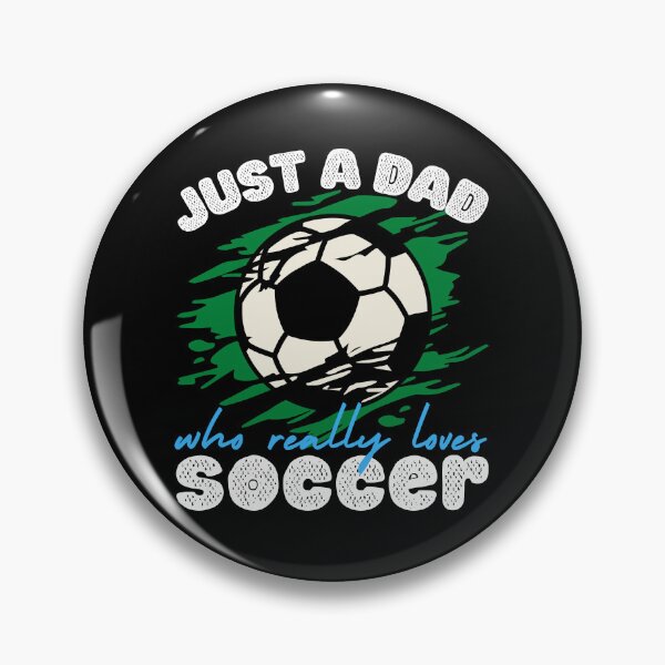 Item preview, Just a Dad Who Loves Soccer designed and sold by to-esu.