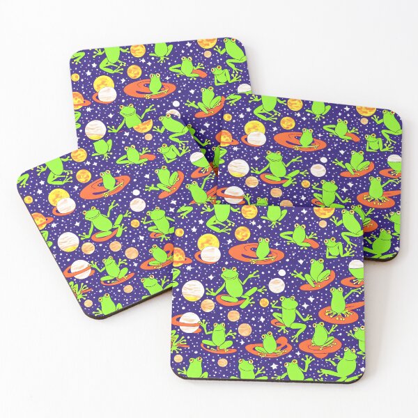 Item preview, Frogs in space designed and sold by Planetporridge.