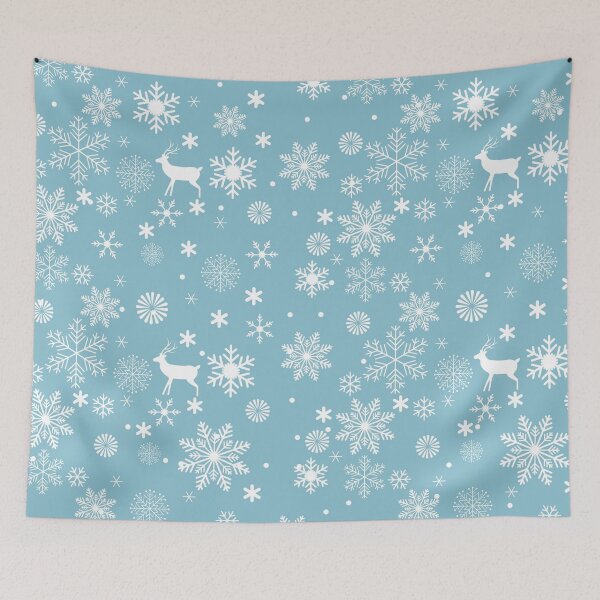 Item preview, Scandinavian Christmas Snowflake Pattern designed and sold by risingrocket.