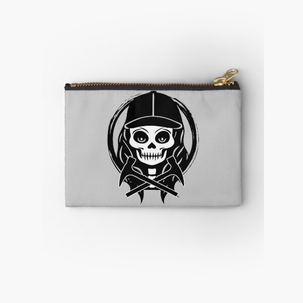 Item preview, Rockhound Female Skull and Crossed Hammers Black Logo designed and sold by Nuletto.