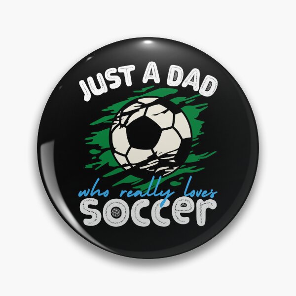 Item preview, Just a Dad Who Loves Soccer  designed and sold by to-esu.