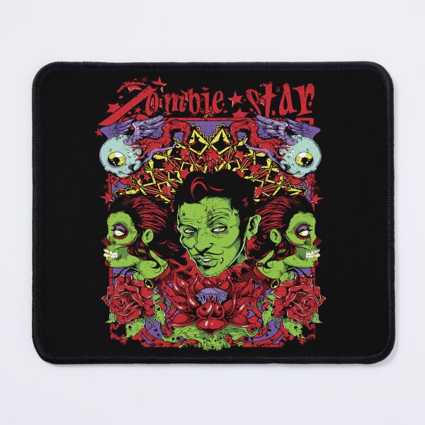Item preview, Zombie with Moustache woman Sugar Skulls designed and sold by TADYSHOP.