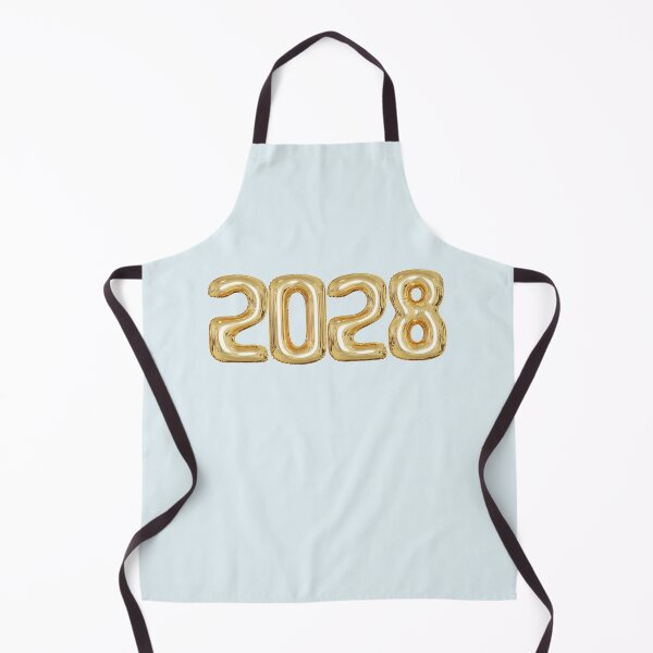 Item preview, 2028 Year Gold Foil Balloon Style designed and sold by teeworthy.