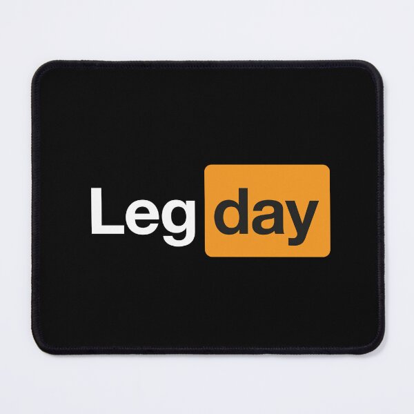 Item preview, Leg Day Gym Bodybuilding Fitness Workout Quote designed and sold by udesignstudio.