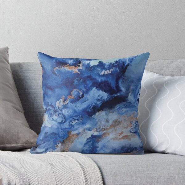 Item preview, Wonderous Sea Pintura de técnicas mixtas designed and sold by Elizabeth  Karlson.