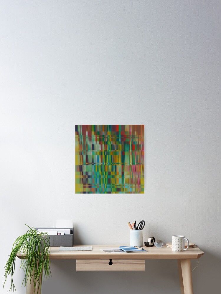 Thumbnail 2 of 3, Poster, Abstract 333 designed and sold by LoraSi.