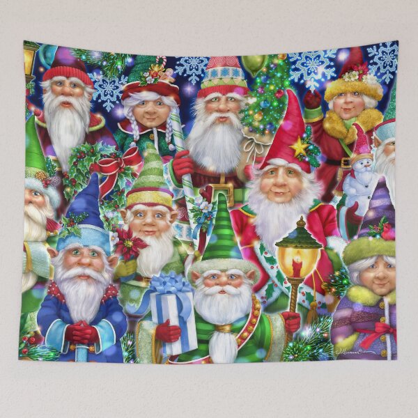 Item preview, Christmas Gnomes designed and sold by Halcyon-Studio.