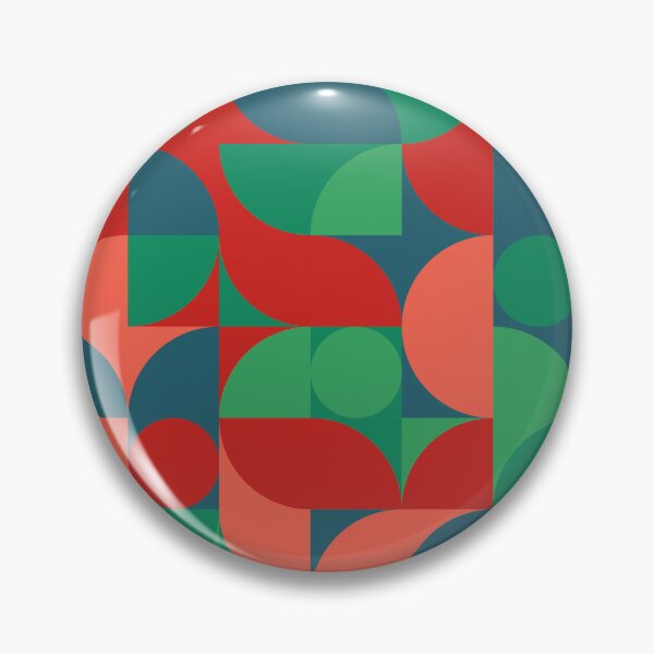 Item preview, Christmas circular geometric design designed and sold by CheekyLuis.