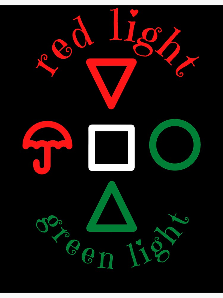 " red light green light" Sticker for Sale by creativecentre3 Redbubble