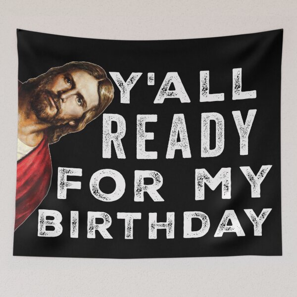 Item preview, Funny Jesus Happy Birthday Christmas Gift designed and sold by happy gift art.