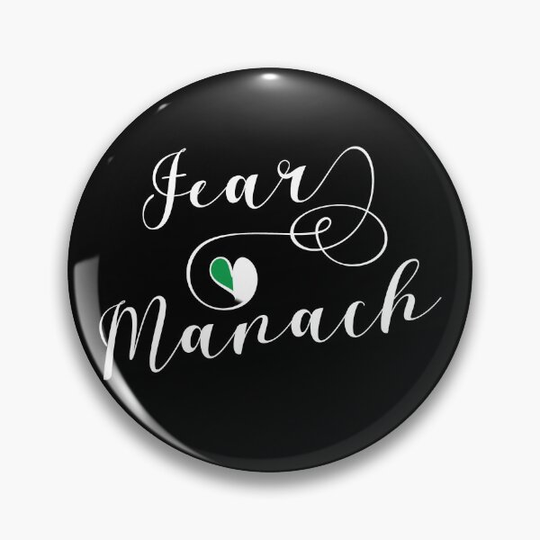 Item preview, Contae Fhear Manach County Colours Flag Heart, Fermanagh, Ireland, Irish designed and sold by Celticana.