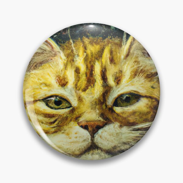 Item preview, Celestial Cat: A Van Gogh-Inspired Cosmic Portrait designed and sold by MovieSetStories.