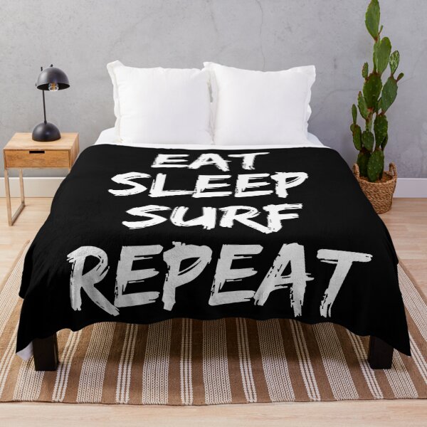 Item preview, Eat Sleep Surf Repeat designed and sold by to-esu.
