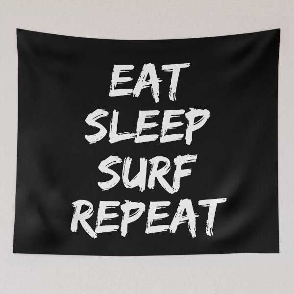 Item preview, Eat Sleep Surf Repeat designed and sold by to-esu.
