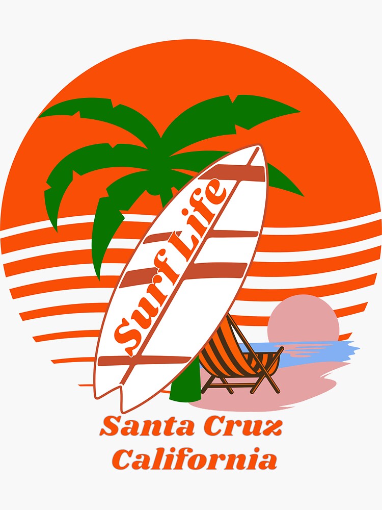 Surf Life Santa Cruz California