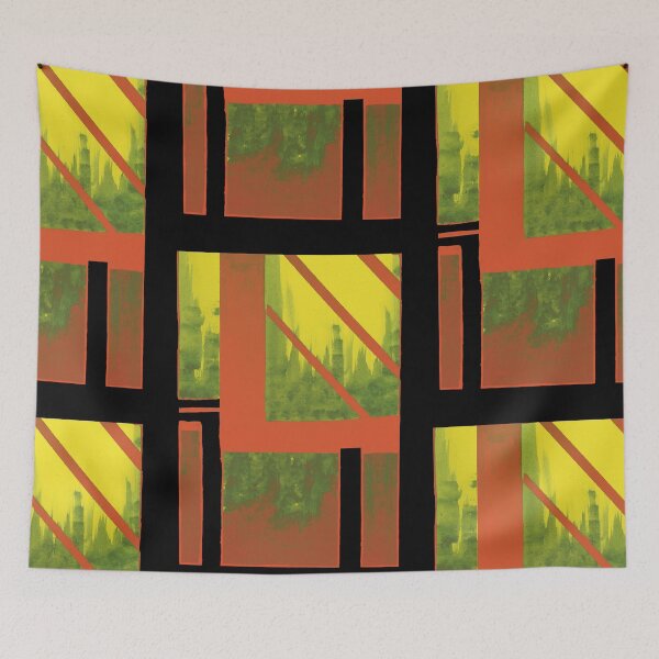 Item preview, Indian Summer Cityscape  designed and sold by BlackArtichoke.