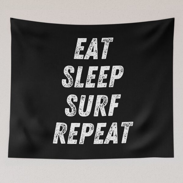Item preview, Eat Sleep Surf Repeat designed and sold by to-esu.
