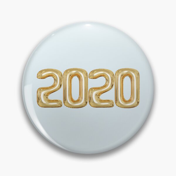 Item preview, 2020 Year Gold Foil Balloon Style designed and sold by teeworthy.