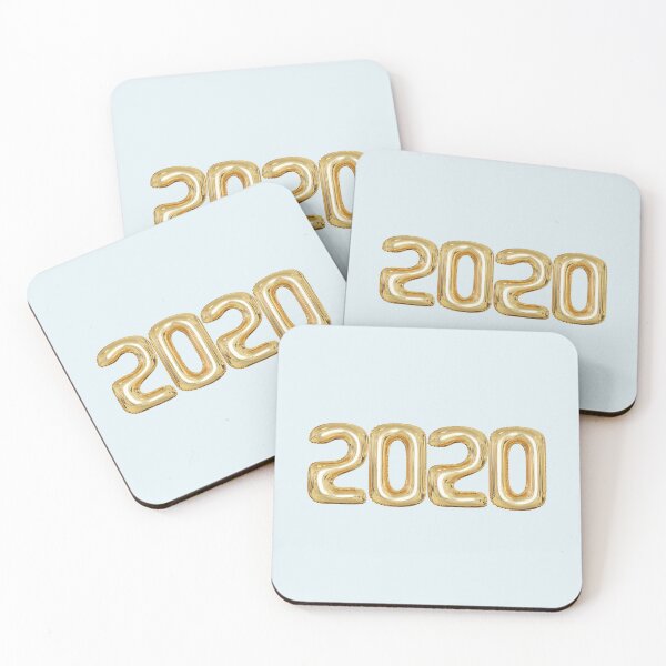 Item preview, 2020 Year Gold Foil Balloon Style designed and sold by teeworthy.