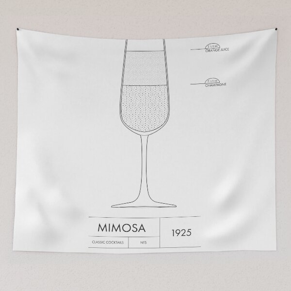 Item preview, Mimosa | Classic Cocktail designed and sold by _YZ studio.