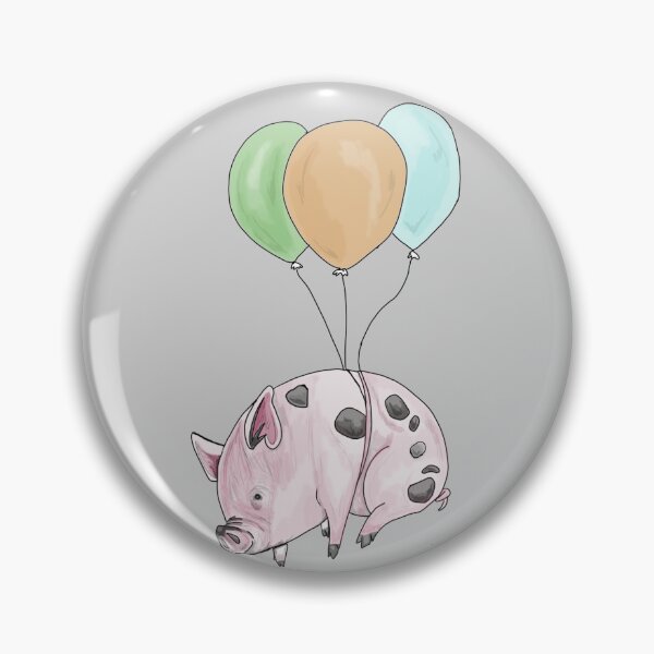 Item preview, Flying Pig designed and sold by RiceDrawings.