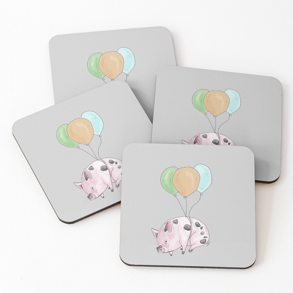 Item preview, Coasters (Set of 4) designed and sold by RiceDrawings.