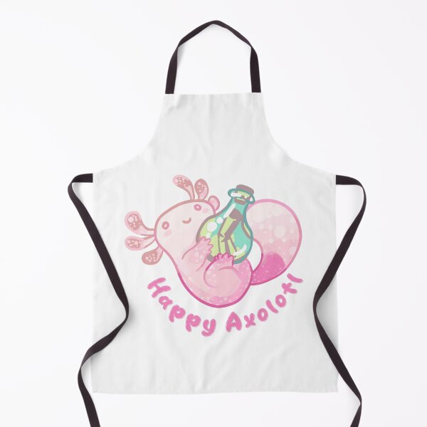 Item preview, Axolotl Happy Cute Salamander designed and sold by ABZDesigner.