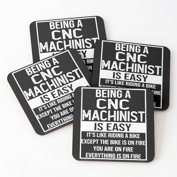 Item preview, Funny cnc machinist saying: being a cnc machinist is easy cnc machinist gifts designed and sold by alaechamlal.