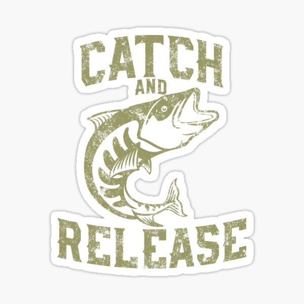 Trout Fish Catch & Rlease Washington Since 1906 Cool STICKER ~ LEAVENWORTH 