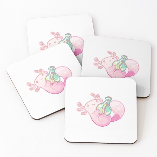 Item preview, Axolotl Happy Cute Salamander designed and sold by ABZDesigner.