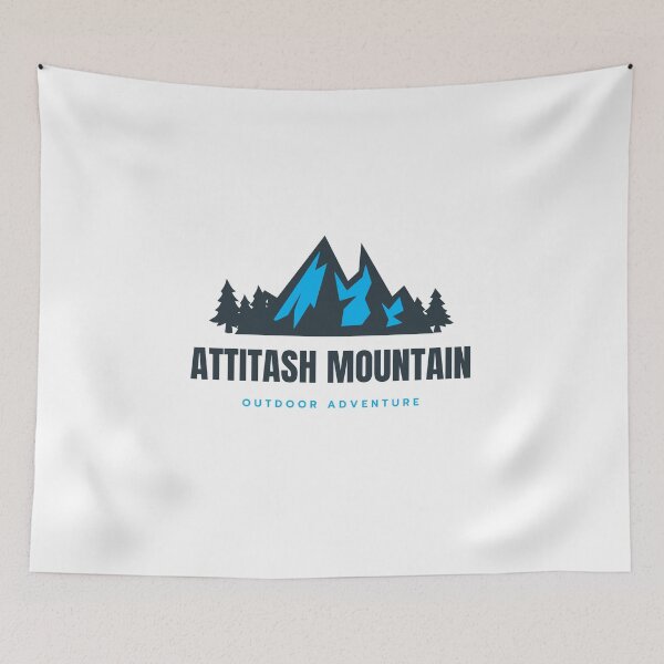 Item preview, Attitash Mountain in Bartlett, New Hampshire, near North Conway, USA, North America - Mountain Outdoor Adventure Snowboard Ski Hiking Vintage Logo designed and sold by Vintage-TM.