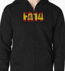 Sudadera con capucha y cremallera Fernando Alonso FA14