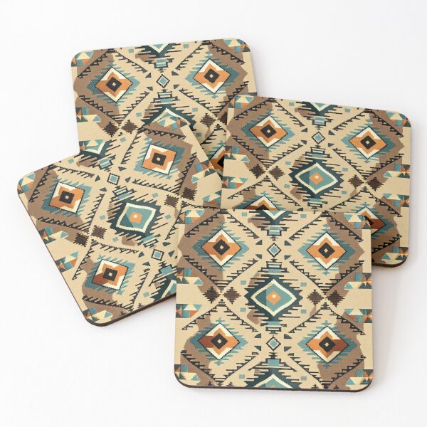 Item preview, Coarse Relaxed Muted Southwestern Pattern Digital Painting designed and sold by CodeAndColors.