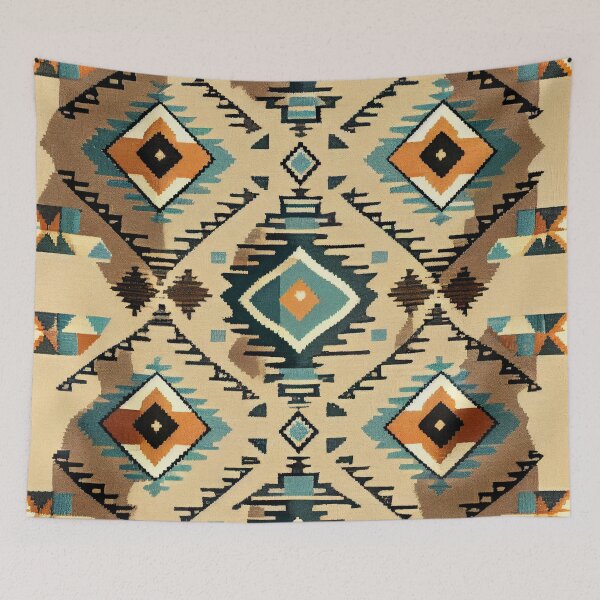 Artikelvorschau, Coarse Relaxed Muted Southwestern Pattern Digital Painting entworfen und verkauft von CodeAndColors.