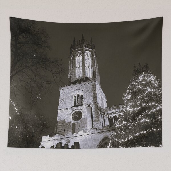 Item preview, Warm monochrome gothic church designed and sold by ray-designs-.